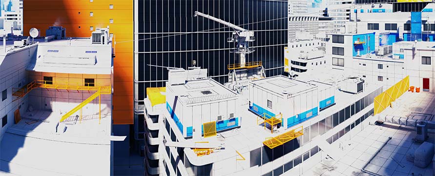 Mirrors Edge Panorama Training Grounds